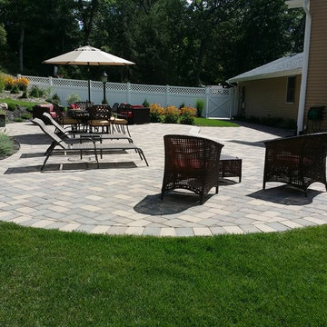 Backyard landscape design