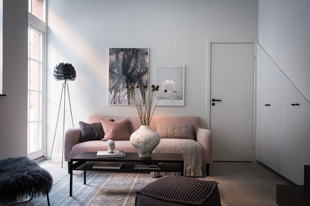 Scandinavian Living Room by Bjurfors Göteborg