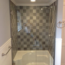 shower doors/steam shower