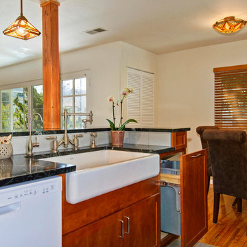 Easy- access to Trash Pull-Out - CairnsCraft Design & Remodel