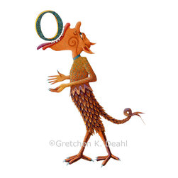 ART: Guardian Monster POSTER: Olawole Oddbodee is his name. - Wall Letters
