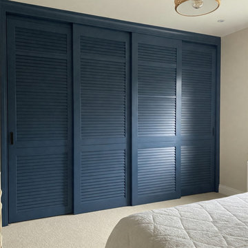 Custom Wood Sliding (By-pass) Closet Doors