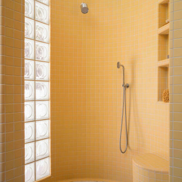 Hollywood Hills Mid-Century Modern | Primary Bathroom