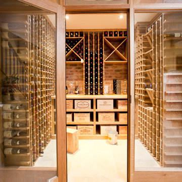 Wine rooms and shelving