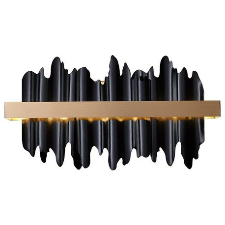 Moulinet | New Modern LED Gold/Black Wall Sconce