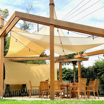 Shade Diamond Pergola