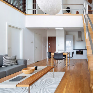 Contemporary Stylish living room, Redmond, WA