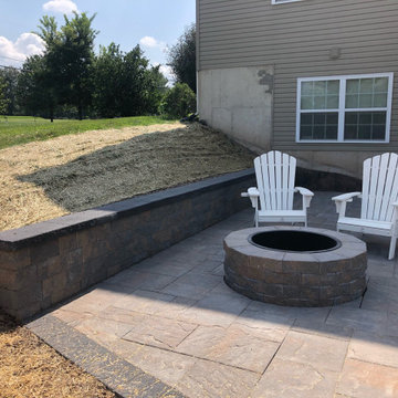 Patio/Steps/Firepit/SittingWall