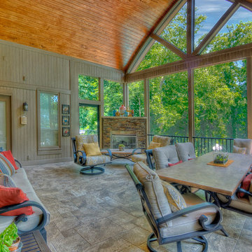 Outdoor living space in Overland Park
