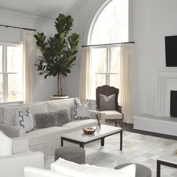 White Hide Rug - Riverview Road