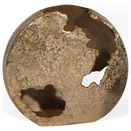 Atlas Vase, Large Gold