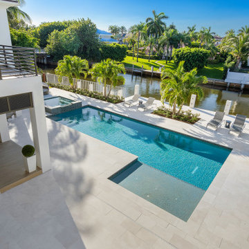 Boca Raton Waterfront Home | 6 Bed/7.2 Bath/12,000+ Sq Ft by Interiors by Brown