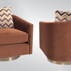 323 - Swivel Chair - Armchairs And Accent Chairs