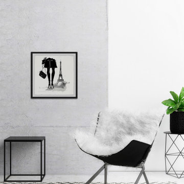 "Paris Always" Framed Painting Print