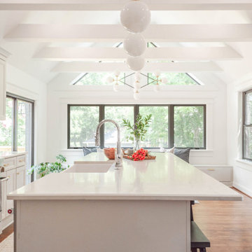 Nashville Sylvan Park Kitchen and Deck Addition