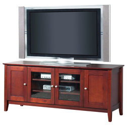 Transitional Media Cabinets by Alpine Furniture, Inc