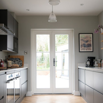 Kitchen of a 1930s Chalet Bungalow - Essex