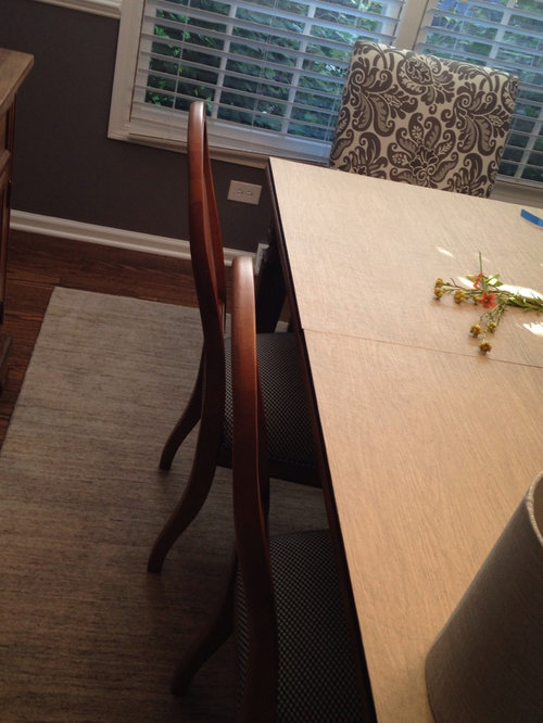 Needing balance in the dining room!