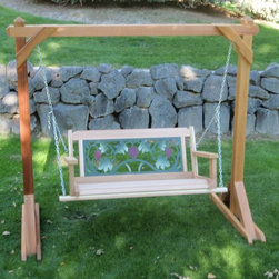 Wine Country Porch Swing - Porch Swings