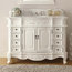 Morton Bathroom Vanity, Antique White, 48"