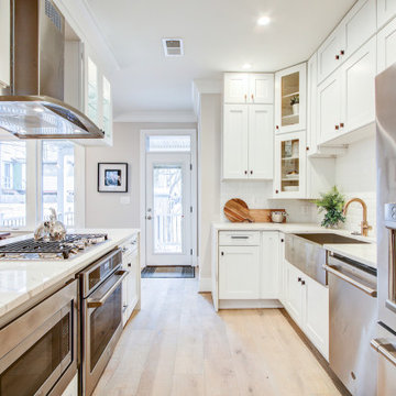 Kitchen Remodel With Cooking & Dinning Space,Cabinet Space With Sink,Buchanan