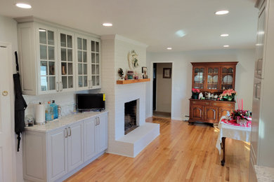 Inspiration for a living room remodel in Other