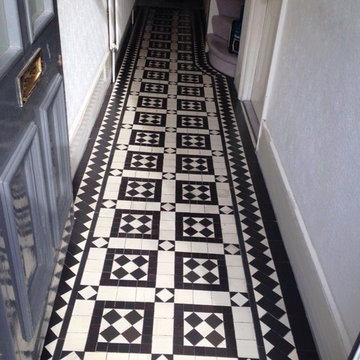 Restoring a Victorian Tiled Hallway in Stoke Newington