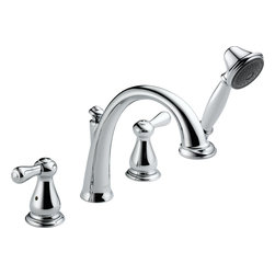Delta Leland&reg; Roman Tub with Hand Shower Trim - Tub And Shower Faucet Sets