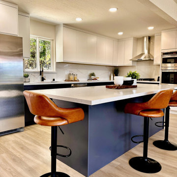Full home renovation with an Laundry and 1/2 bath addition in Los Gatos