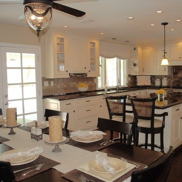 Transitional Kitchen & Bath Remodel