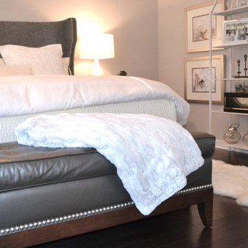 Master Bedroom with High Style