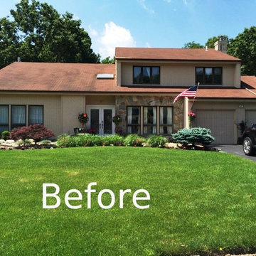 Before and After of a Gappsi home remodeling Project.