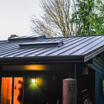 Adding Modern Flare with Metal Roofing