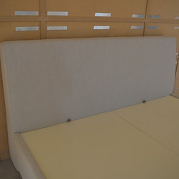 Custom Designer Fabric Platform Bed - Platform Beds