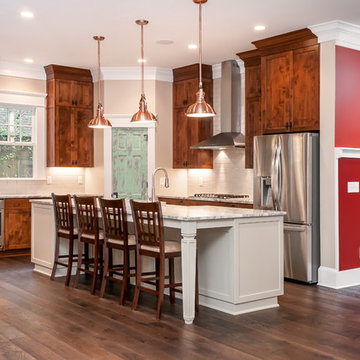 A Decatur second story addition and main level renovation