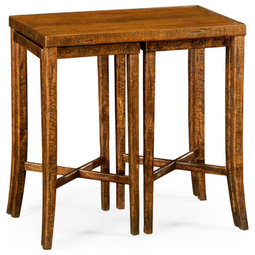 Nesting Cocktail Tables, Country Walnut