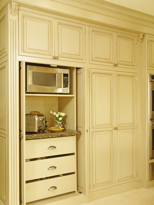 Toaster Oven In A Cupboard | Houzz