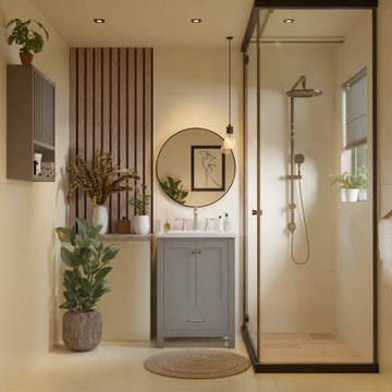 Caroline Avenue 24'' Grey Bathroom Vanity