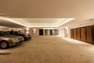This is an example of a contemporary garage.