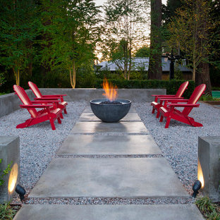 Pea Gravel Fire Pit | Houzz
