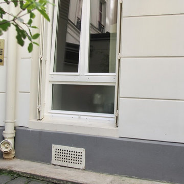 Transformation d'une loge de gardienne en studio pour un étudiant