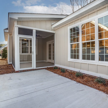 One Level Design, Rear Entry Garage