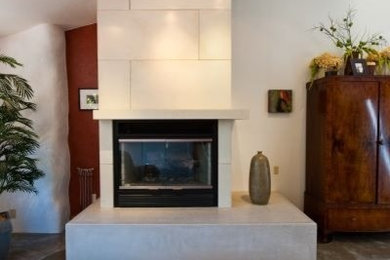 Fireplace + wall surrounds