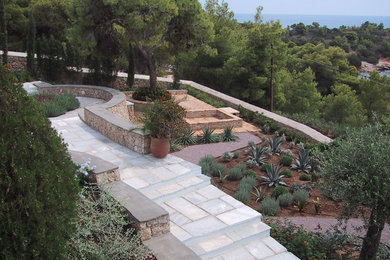 Garden in southern Greece