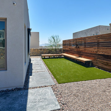 Westside El Paso Contemporary Outdoor Living