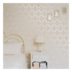 50 Most Por Wall Stencils For 2018 Houzz Gypsy Mint Stencil Co The Moroccan Reusable Mylar Wall By