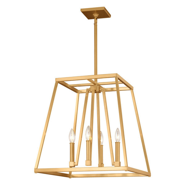 Feiss Thayer 5 Light Linear Chandelier Feiss Thayer 5 Light Linear Chandelier
