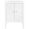 Linden 24" Single Vanity Cabinet, Glossy White