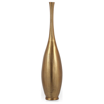 Elko Handcrafted Aluminum Decorative Bottle Vase