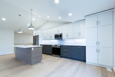 This is an example of a kitchen in Toronto.